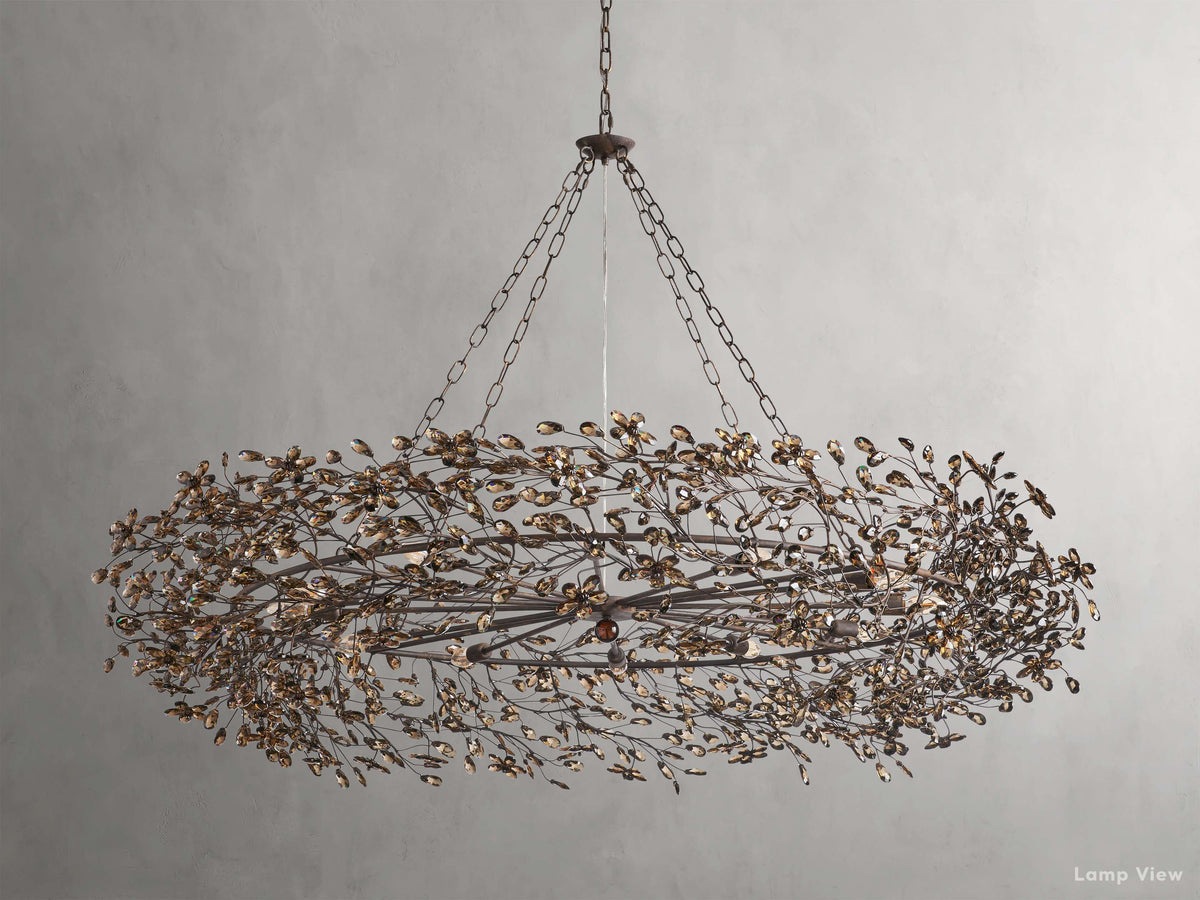 Fiore Bloom Leaf Crown Chandelier