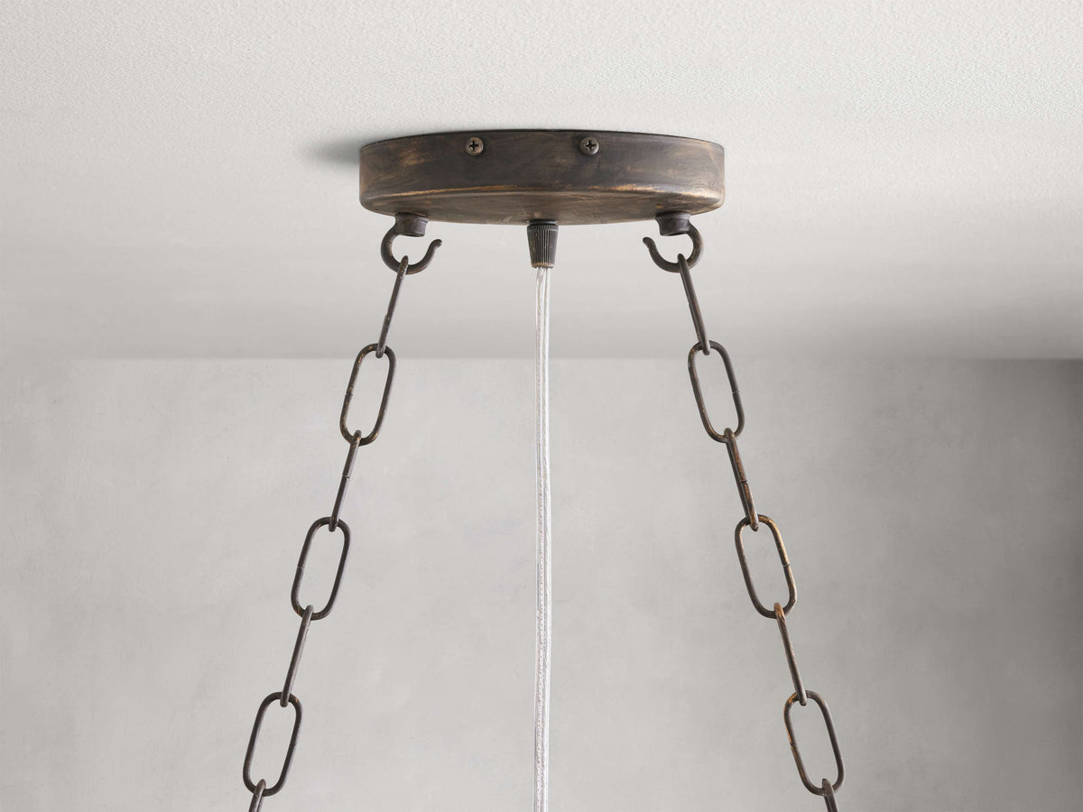 Fiore Garden Petal Twig Crown Chandelier