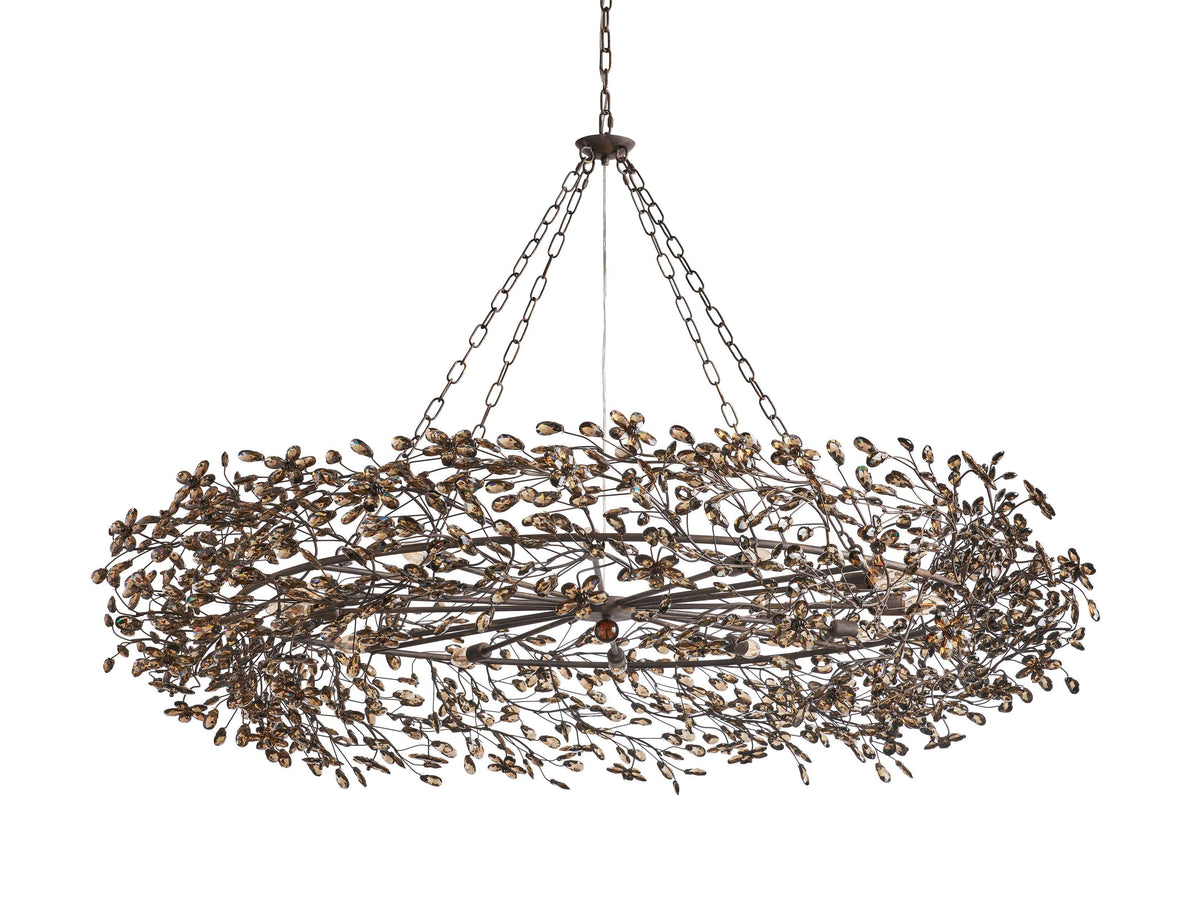 Fiore Bloom Leaf Crown Chandelier