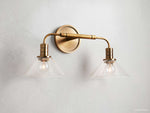 Theron Bell Glass Wall Sconce