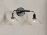 Theron Bell Glass Wall Sconce
