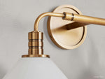 Theron Bell Glass Wall Sconce