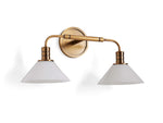 Theron Bell Glass Wall Sconce