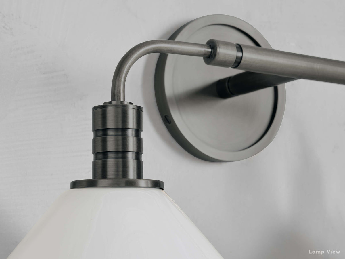 Theron Bell Glass Wall Sconce