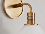 Theron Bell Glass Wall Sconce