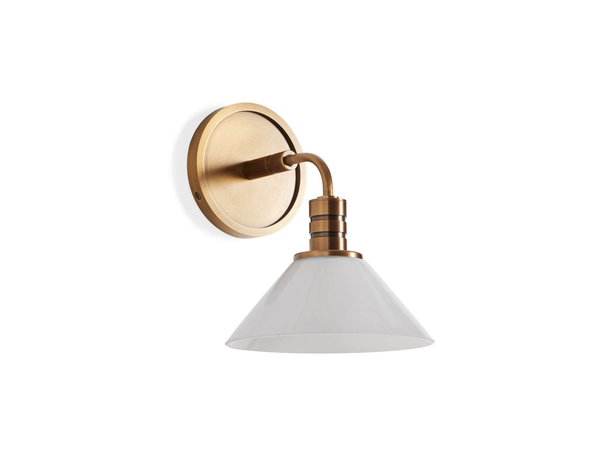 Theron Bell Glass Wall Sconce