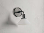 Theron Bell Glass Wall Sconce