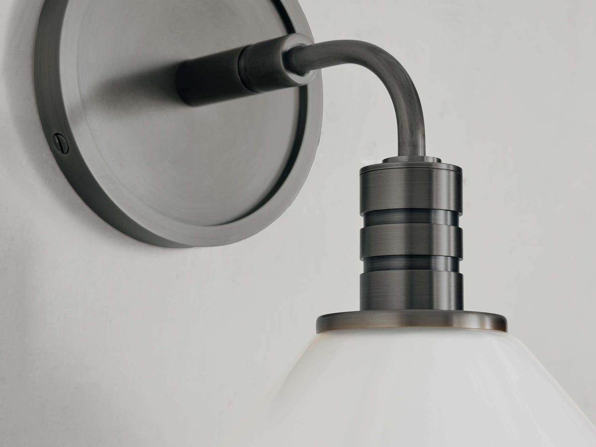 Theron Bell Glass Wall Sconce