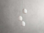 Arica Alabaster Crafted Round Chandelier