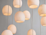 Arica Alabaster Crafted Round Chandelier