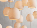 Arica Alabaster Crafted Round Chandelier
