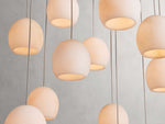Arica Alabaster Crafted Linear Chandelier