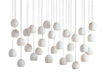 Arica Alabaster Crafted Linear Chandelier
