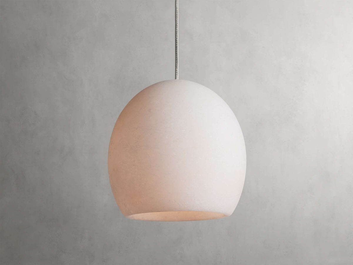 Arica Alabaster Crafted Pendant Light