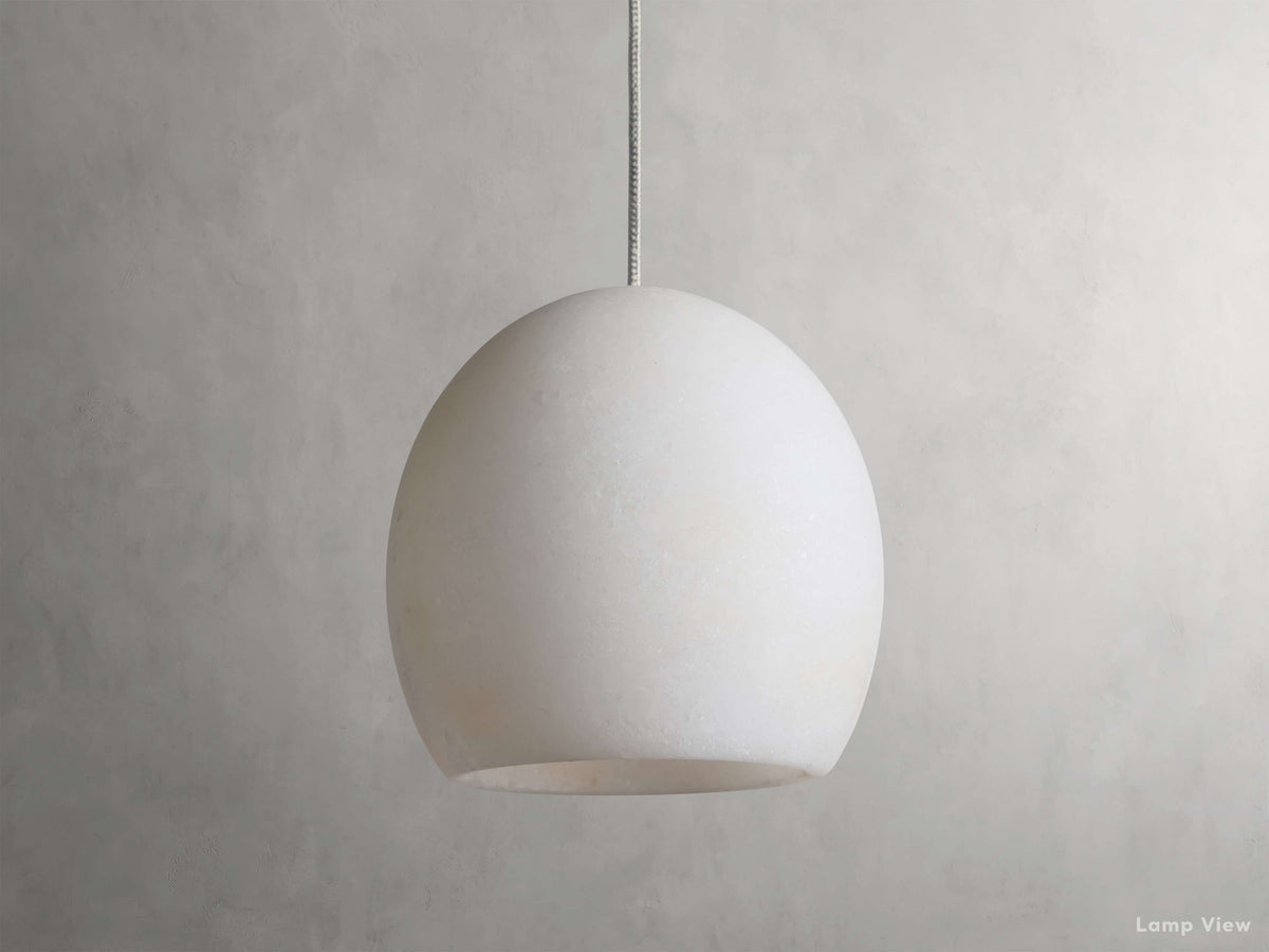 Arica Alabaster Crafted Pendant Light