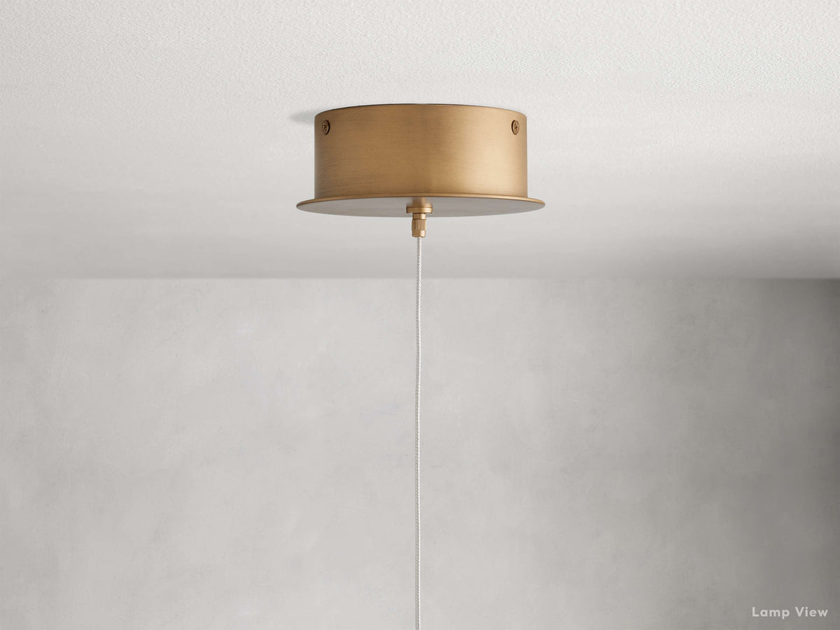 Arica Alabaster Crafted Pendant Light