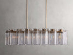 Delsie Glass Oval Chandelier