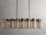 Delsie Fluted Striking Oval Chandelier