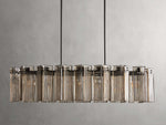 Delsie Glass Oval Chandelier