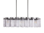 Delsie Fluted Striking Oval Chandelier