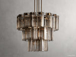 Delsie Fluted Striking Round Chandelier