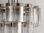 Delsie Fluted Striking Round Chandelier