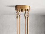 Delsie Fluted Striking Round Chandelier