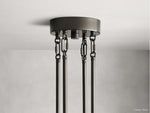 Delsie Fluted Striking Round Chandelier