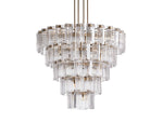 Delsie Fluted Striking Round Chandelier