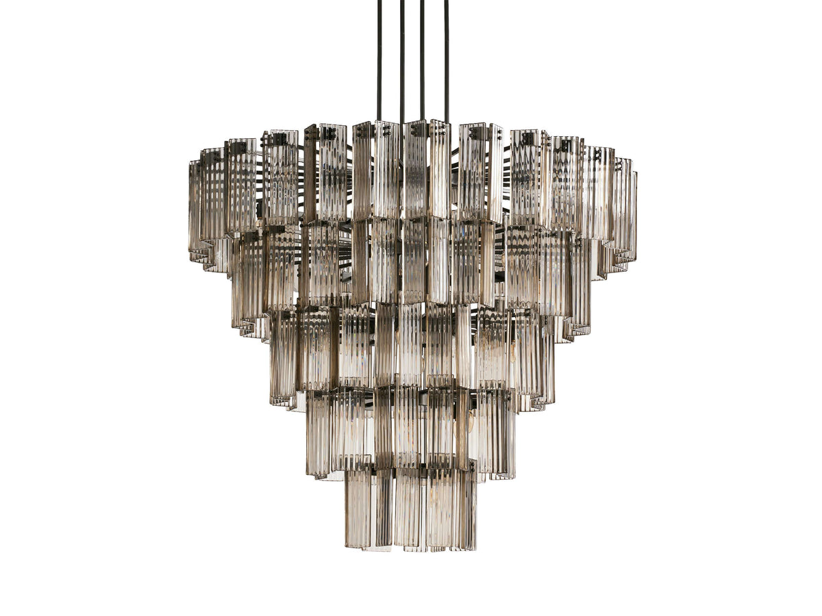 Delsie Fluted Striking Round Chandelier