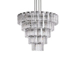 Delsie Fluted Striking Round Chandelier