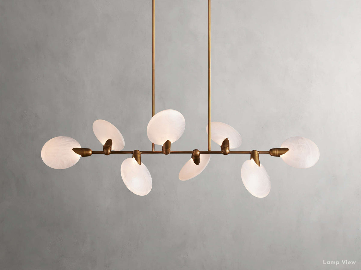 Lyla Aura Petal Linear Chandelier