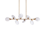 Lyla Floral Glow Linear Chandelier