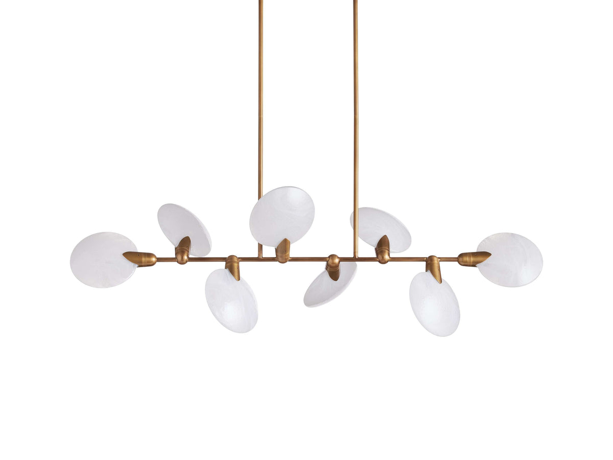 Lyla Aura Petal Linear Chandelier