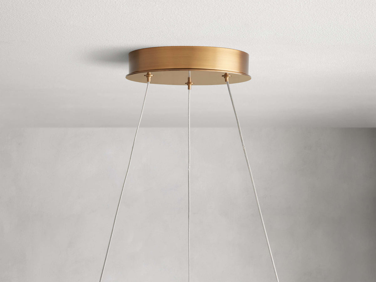 Lyla Aura Petal Round Chandelier