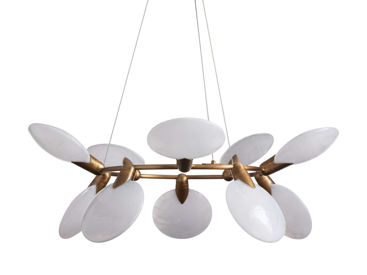 Lyla Aura Petal Round Chandelier