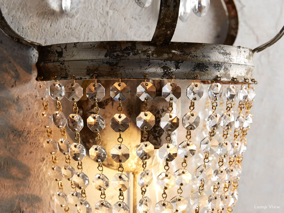 Fotini Crystal Accent Wall Sconce