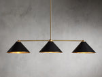 Arno Dual Tone Linear Chandelier