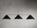 Arno Dual Tone Linear Chandelier