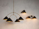 Arno Dual Tone Round Chandelier