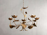 NinfeaIntricate Leaf Round Chandelier