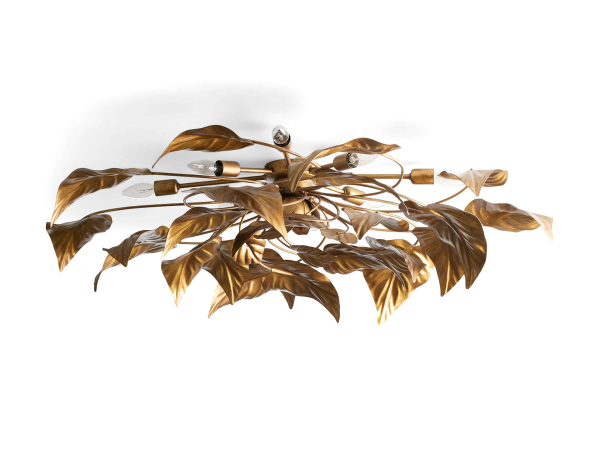 NinfeaIntricate Leaf Flush Mount