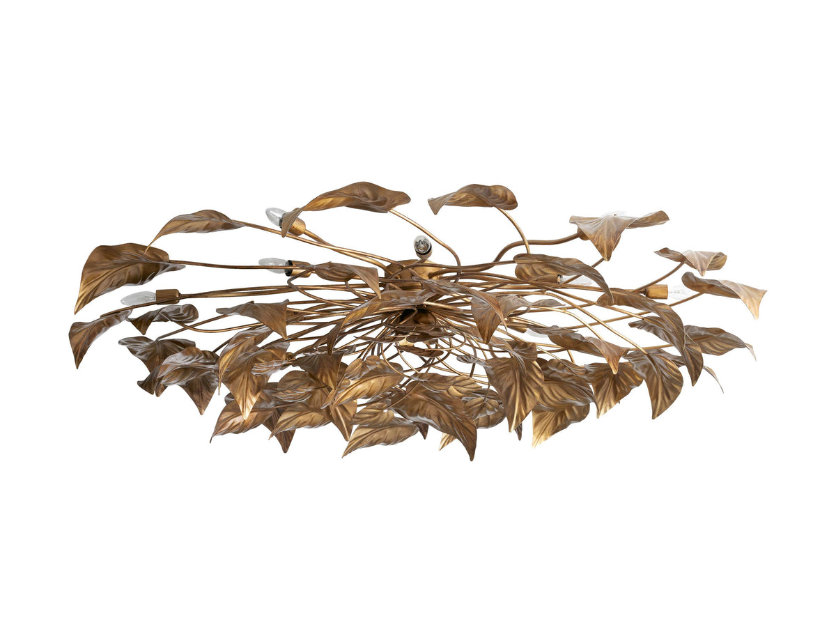 NinfeaIntricate Leaf Flush Mount