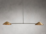 Simms Midcentury Glow Linear Chandelier