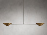 Simms Midcentury Glow Linear Chandelier