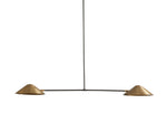 Simms Midcentury Glow Linear Chandelier