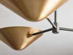 Simms Midcentury Glow Flush Mount