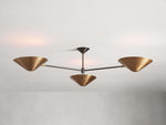 Simms Midcentury Glow Flush Mount
