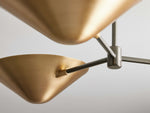 Simms Midcentury Glow Flush Mount