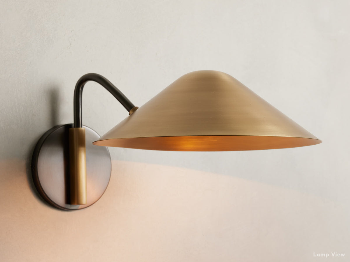 Simms Midcentury Glow Wall Sconce